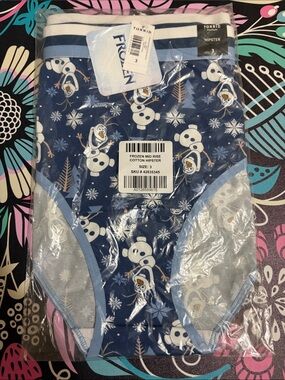 torrid Navy & Light Blue Olaf Snowman Cotton Hipster Panty